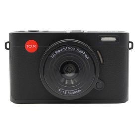 BECKS (ベックス) コンパクトデジタルカメラ B-Quest BQ1 ブラック お散歩カメラ 4.0インチ液晶 ギフト おしゃれ 自撮り 音楽・動画再生（MP3／MP4）