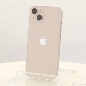 ソフマップ 〔中古品〕 iPhone13 128GB ピンク MLNE3J／A SIMフリー【198】