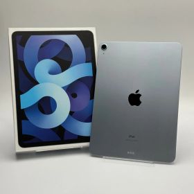 【訳あり箱付き中古C】iPad Air 4 64GB スカイブルー Wi-Fi バッテリー【85%】