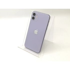 【中古】Apple au 【SIMロック解除済み】 iPhone 11 64GB パープル MWLX2J/A【神保町】保証期間1ヶ月【ランクB】