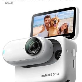 Instaもおいお360 GO 3 アクションカメラ 64GB ホワイト