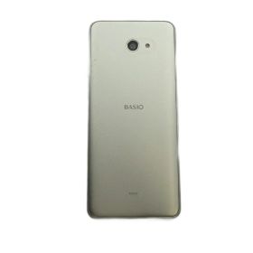 【中古】京セラ BASIO KYV47 携帯電話 スマートフォン 本体 ロゴ 初期化・動作確認済 シルバー色 ■GY18 /MQ その他 【ベクトル 古着】 260711