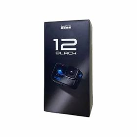 【中古】［非常に良い］GoPro HERO12 Black アクションカメラ 5.3K/60fps + 4K120fps 対応 防水 HDRビデオ 8倍スローモーション 低温環境下でもパフォーマンス向上 長時