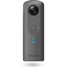 【中古】RICOH THETA V メタリックグレー 360度カメラ 手ブレ補正機能搭載 4K動画 360度空間音声 Android OS搭載で機能拡張に対応 リコーシータ独自の高