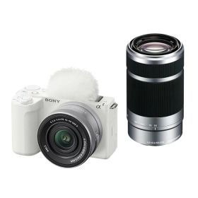 SONY ソニー デジタル一眼カメラ α アルファ VLOGCAM ZV-E10 II ダブルズームレンズキット ZV-E10M2X-W ホワイト【送料無料】【KK9N0D18P】