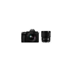 Panasonic(パナソニック) LUMIX S5IIX ダブルレンズキット ミラーレス一眼カメラ ブラック DC-S5M2XW ［ズームレンズ+単焦点レンズ］ [振込不可][代引不可]