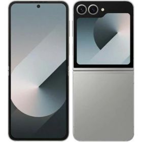【中古】【安心保証】 Galaxy Z Flip6 SM-F741Q[512GB] SIMフリー シルバーシャドウ