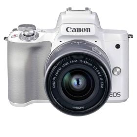 Canonミラーレス一眼カメラ EOS Kiss M2ホワイト
