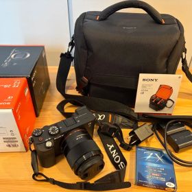 SONY α7C ILCE-7C ボディ 単焦点レンズ フィルター バッテリ2個