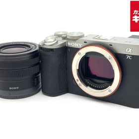 【中古】 【並品】 ソニー α7C II ズームレンズキット シルバー [ILCE-7CM2L S]
