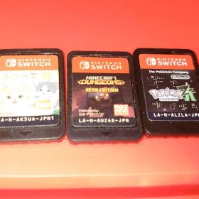 Nintendo Switch ソフト 3本セットネコトモマイクラ、ポケモンZA