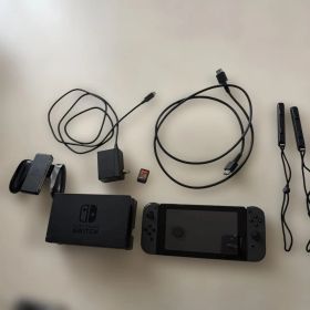 Nintendo Switch 本体 グレー 付属品セット カセット付き