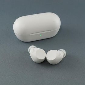 SONY WF-C710N 完全ワイヤレスイヤホン USED美品 ノイズキャンセリング 外音取込 マイク 通話 IPX4 防滴 ホワイト 完動品 V2503