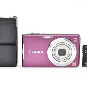★動作品★ パナソニック PANASONIC LUMIX DMC-FH5 バイオレット 現状品#2670