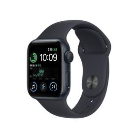 『新品』Apple Watch SE 第2世代 GPSモデル 40mm MNJT3J/A [ミッドナイトスポーツバンド]