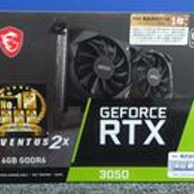 グラフィックボード RTX3050 VENTUS 2X 6G OC MSI