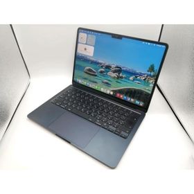 【中古】Apple MacBook Air 13インチ M2(CPU:8C/GPU:8C) 8GB/256GB ミッドナイト MLY33J/A (M2,2022)【スマーク伊勢崎】保証期間１ヶ月【ランクC】