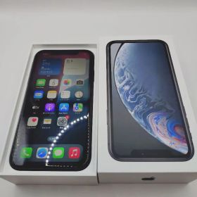 4-938 iPhone XR ブラック 64GB SIMなし バッテリー78%