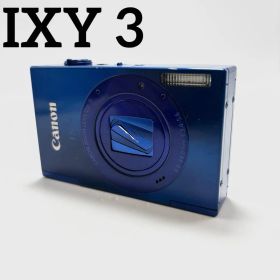 Canon IXY 3ブルー コンパクトデジタルカメラ ジャンク品