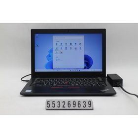 ノートパソコン Lenovo ThinkPad X280 Core i3 8130U 2.2GHz/8GB/256GB(SSD)/12.5W/FWXGA(1366x768)/Win11