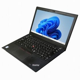ノートパソコン lenovo ThinkPad X280 中古 2017年モデル Windows11 64bit WEBカメラ 第8世代 Core i5 メモリ8GB 高速 SSD 無線LAN 12インチ B5サイズ 1752548