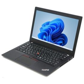 6ヶ月保証 lenovo ThinkPad X280 ノートパソコン 第8世代 Core i5 Windows11 64bit WEBカメラ HDMI メモリ8GB 高速 SSD WiFi フルHD B5サイズ 中古 4021023