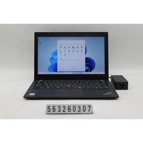 ノートパソコン Lenovo ThinkPad X280 Core i5 8250U 1.6GHz/8GB/256GB(SSD)/12.5W/FHD(1920x1080)/Win11