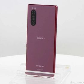 ソフマップ 〔中古品〕 Xperia 5 64GB レッド SO-01M docomoロック解除SIMフリー【352】