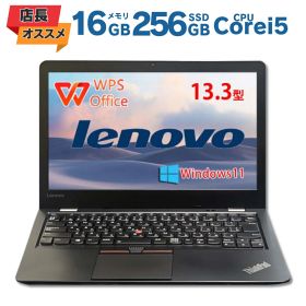 【マラソンP5倍/10%オフクーポン】【店長オススメ】 中古ノートパソコン レノボ Lenovo ThinkPad 13 第7世代 Core i5 メモリ16GB SSD256GB 13.3インチ Windows11 Pro HDMI Type-C Bluetooth 送料無料 保証付き