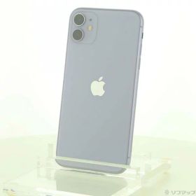 【中古】SoftBank iPhone11 64GB パープル MWLX2J／A SoftBank 【262-ud】