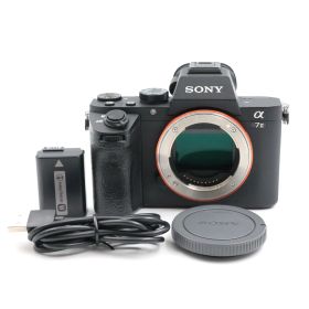■シャッター数19271枚！極上品■ SONY α7II ボディ ブラック ILCE-7M2 フルサイズ ミラーレス一眼カメラ ソニー