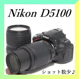 ✨Nikon D5100✨ダブルレンズ✨初心者おすすめ✨スマホ転送✨一眼レフ✨