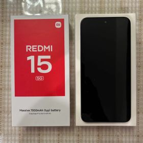 未使用品 Xiaomi Redmi 15 5G 本体 128GB