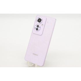 [中古]Y!mobile OPPO OPPO Reno11 A 128GB コーラルパープル A401OP 外観ランクA