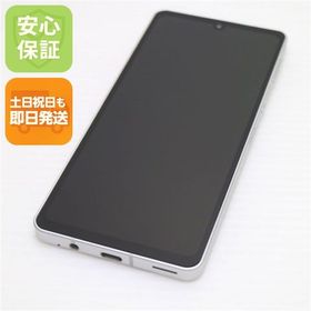 超美品 SIMフリー AQUOS sense6 6GB 128GB SH-M19 シルバー 白ロム