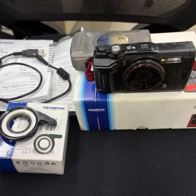 OLYMPUS Tough TG-6 本体 LEDライトガイド ブラック