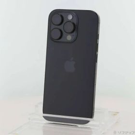 ソフマップ 〔中古品〕 iPhone16 Pro 128GB ブラックチタニウム MYMV3J／A SIMフリー【198】