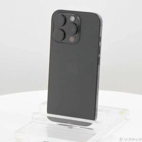 ソフマップ 〔中古品〕 iPhone16 Pro 128GB ブラックチタニウム FYMV3J／A SIMフリー【198】