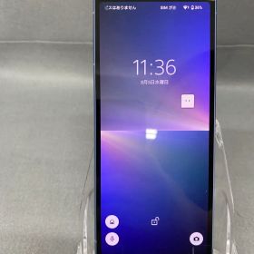 超美品国内版SIMフリー Xperia 5 VSO-53D 128GB ブルー色