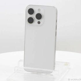 ソフマップ 〔中古品〕 iPhone15 Pro 128GB ホワイトチタニウム MTU83J／A SIMフリー【258】