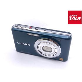 【中古】 【良品】 パナソニック LUMIX DMC-FX77 スエードブルー