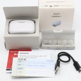 【未使用】SONY LinkBuds S WF-LS900N-WC ホワイト イヤホン リンクバッズ ソニー 本体