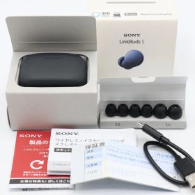 【未使用】SONY LinkBuds S WF-LS900N-BC ブラック ワイヤレスイヤホン ソニー リンクバッズS 本体