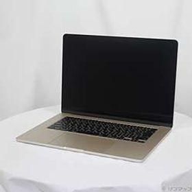 MacBook Air 15.3-inch Mid-2023 MQKU3J／A Apple M2 8コアCPU_10コアGPU SSD256GB スターライト 〔26.3 Tahoe〕 ［グラフィック