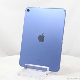 (中古)Apple iPad 第10世代 64GB ブルー MQ6K3J/A SIMフリー(371-ud)