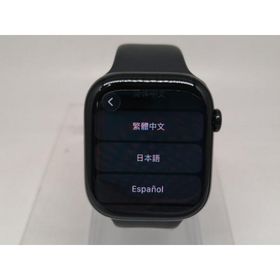 【中古】Apple Watch Series10 46mm GPS ジェットブラックアルミニウムケース/ブラックスポーツバンド (S/M) MWWP3J/A【日本橋3】保証期間１ヶ月【ランクA】