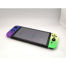 【中古】Nintendo Switch 本体 (有機ELモデル) HEG-S-KCAAA スプラトゥーン3エディション【ECセンター】保証期間１ヶ月【ランクA】