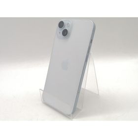 【中古】Apple 国内版 【SIMフリー】 iPhone 15 Plus 512GB ブルー MU0W3J/A【熊本】保証期間１ヶ月【ランクA】