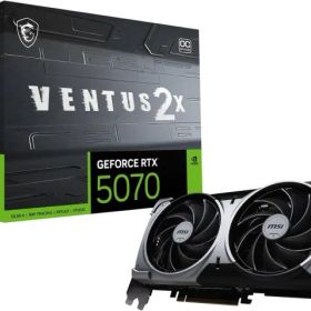 【新品・3営業日で発送】MSI GeForce RTX 5070 12G VENTUS 2X OC PCIExp 12GB