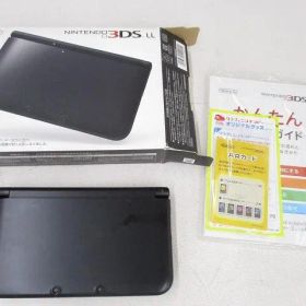 中古品 ゲーム ニンテンドー3DS LL 本体 SPR-001 ブラック 動作品 箱・説付き